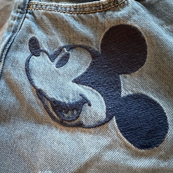 GAP Disney Mickey Mouse Distressed Jeans - Picture 3 of 6